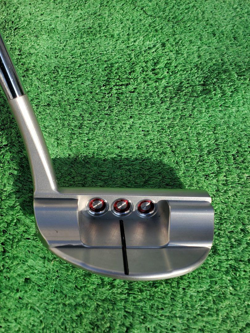 Putter Scotty Cameron BUTTON BACK Del Mar Japon - 34 Pouces Droit - Occasion Bon état