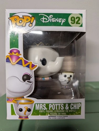 Funko Pop! Disney - Mrs. Potts (w/ Chip) #92 (Beauty & the Beast)