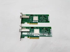 LOT OF 2 QLOGIC QLE2560L-DEL DELL 05VR2M PX2810403-83 SINGLE-PORT NETWORK ADAPTE