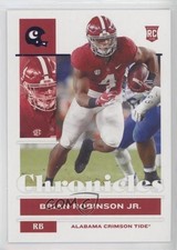 2022 Panini Chronicles Draft Picks Blue 2/99 Brian Robinson Jr #25 16az