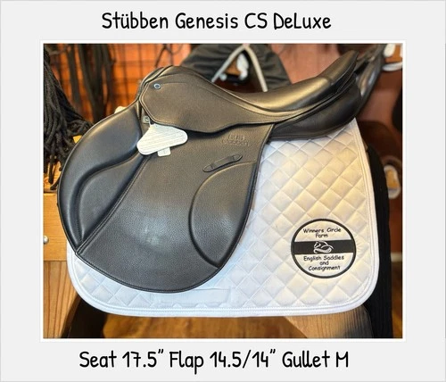 Stübben genesis CS De Luxe Saddle. 17.5” M