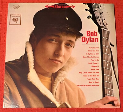 BOB DYLAN - VINYL LP RECORD - FIRST/DEBUT/SELF TITLED - BRAND NEW & SEALED