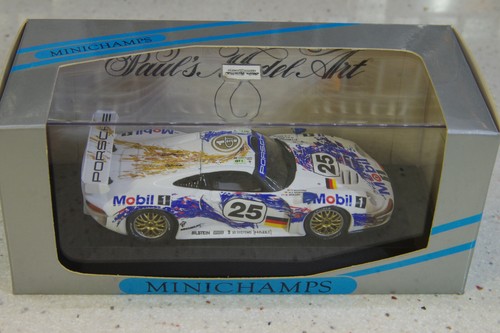1/43 Minichamps 1996 Porsche 911 LeMans #25 Hans Stuck Boutsen Wollek 430966625  - Picture 9 of 11