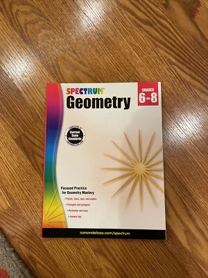Spectrum Geometry Grades 6-8 | eBay