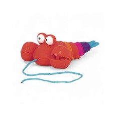 B. Toys Pull-Along Lobster Toy Waggle-A-Longs Pinchy Pat For Ages 18 months NEW