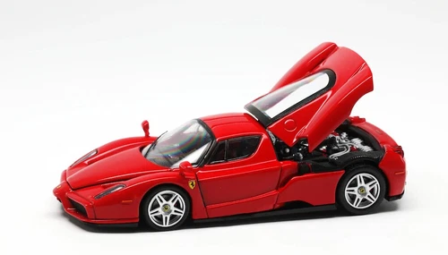 King 1:64 Red Enzo Super Racing Sports Model Diecast Collect Car - Picture 6 of 14