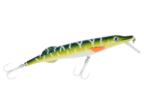Leurre Crankbait 10 Cm 18 G – 5 Poissons En 1 – Flottant, Bruiteur – Orange