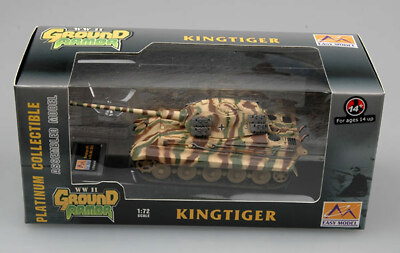 MINIATURE CHAR TANKS Panzerkampfwagen Tiger Ardennes 1944 EUR 13,00