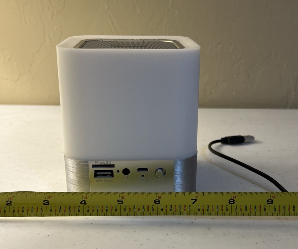 Gallstep DY28 Bluetooth Speaker Clock Digital Alarm Mini HiFi Color