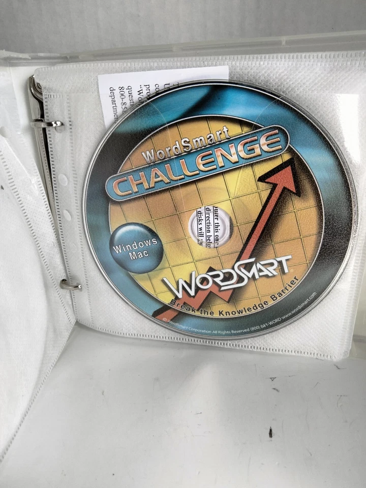 WordSmart SAT/ACT Test Prep (9 discs) Windows Apple Mac Software - Image 3 of 4