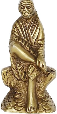 Sai Baba Messing Statue Für Abhishek Shirdi Wale Sainath Hindu Gebet Mit Sai