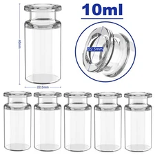 20000x 20mm 10mL Glass Clear Headspace Vials Lab Crimp-top Bottle 22.5x46mm HPLC