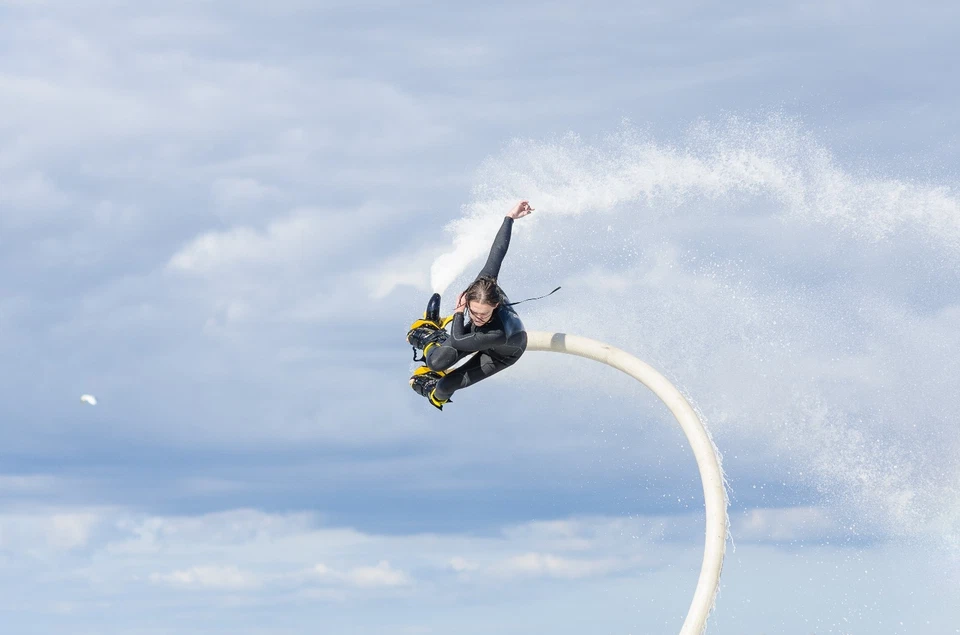 X Board IV, Equipo de Deportes Acuáticos HydroFlying, Kit Flyboarding Listo para Volar Foto 3 de 4