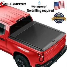 5.8Ft Retractable Truck bed Tonneau Cover Hard Covers For GMC Sierra 1500 14-25