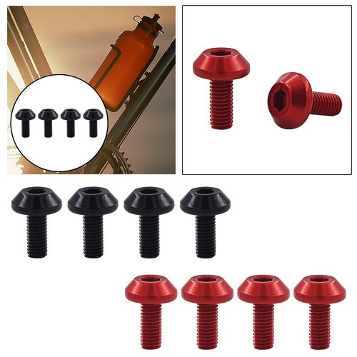 4x vélo bouteille d'eau Cage boulon poignée Riser vis en alliage d ...