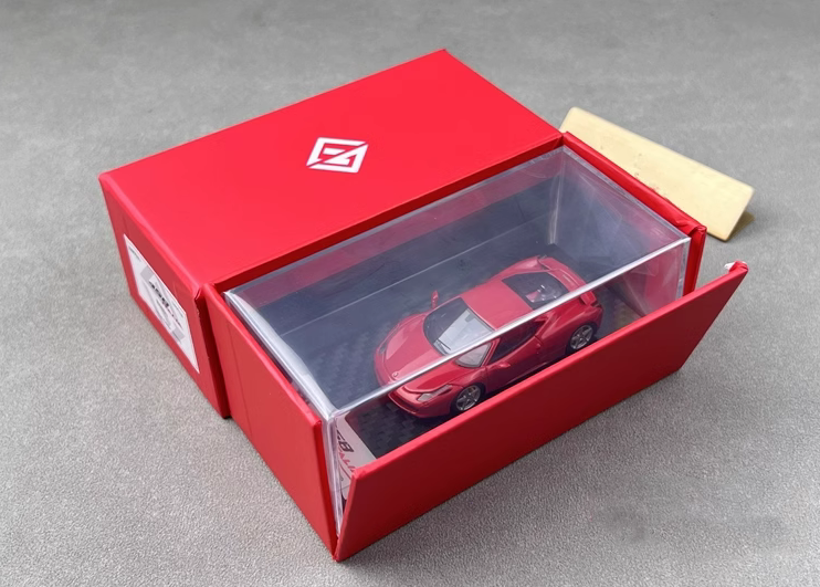 God’wealth 1/64 フェラーリ 458 イタリア ロッソコルサ SATILDI ❌ God'Wealth 1/64 Ferrari 458 Dragon Edition China