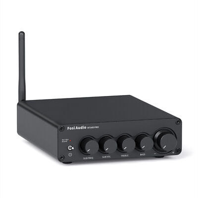 Fosi Audio BT30D PRO Bluetooth 5.0 Audio Receiver Verstärker HiFi Class D 165Wx2