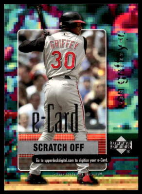 2001 Upper Deck #E8 Ken Griffey Jr. BASEBALL Cincinnati Reds