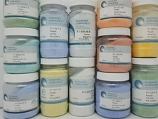 GLASS FRIT POWDER Oceanside Compatible 96 COE Full Size 8.5 oz Jars