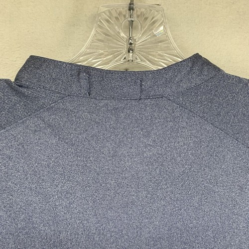McDonald’s Work Shirt Mens Size Large 1\4 Zip Gray Short Sleeve - Picture 13 of 15