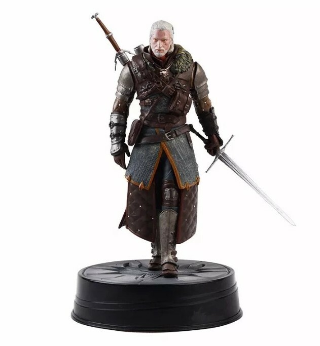Figurine Gerald de Witcher 24 cm : revivez la légende des jeux vidéo avec cette statuette exclusive