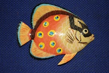 6 Inch Tropical Fish Wall Hanging Beach Nautical Coastal,Salt Water Fish,F6-17