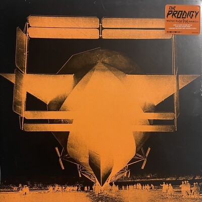 THE PRODIGY Invaders Must Die Remixes + Vinyl LP ORANGE  Sealed 