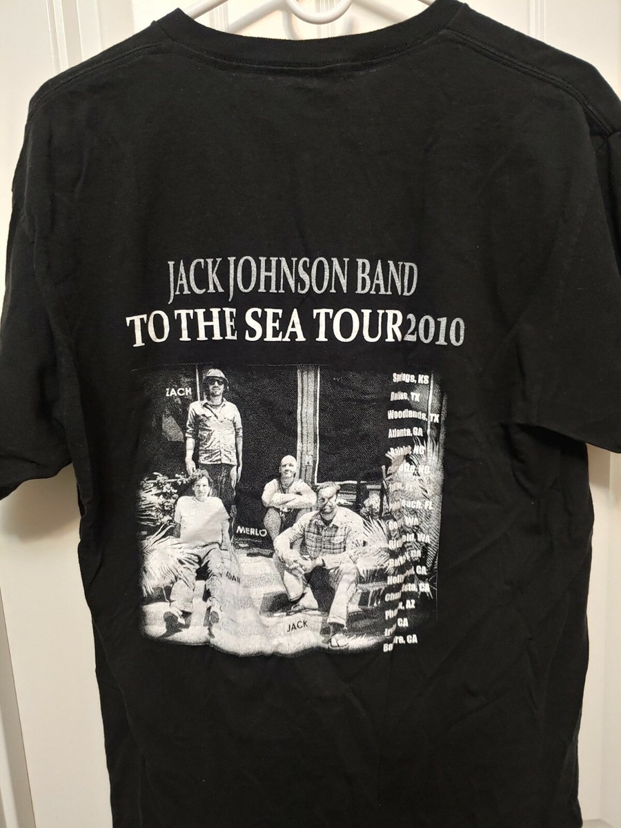 Jack Johnson To The Sea Tour Tシャツ XL Jack Johnson To The Sea Tour T Shirt Large | eBay