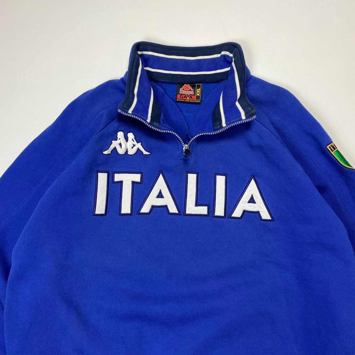 EURO 2000 Kappa ITALIA Pre-Match Italy Training Half Zip