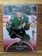 2021 22 Upper Deck Riley Tufte Young Guns Canvas #C375 Dallas Stars!