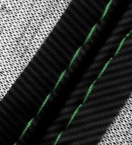Manual Shift Boot Cover Carbon Fiber for Acura NSX 1991-2005 Green Stitch
