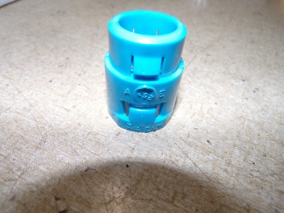 Carlon 3/4'' ENT 253 Blue Plastic ENT Adapter Connector Terminator