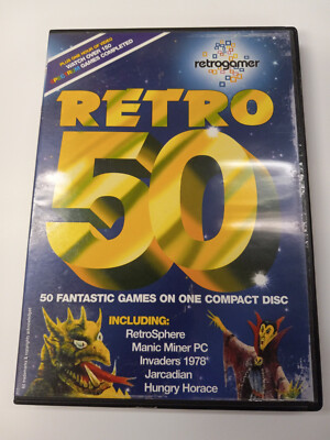 Retro gamer magazine game disc CD (retro 50 manic minor PC our