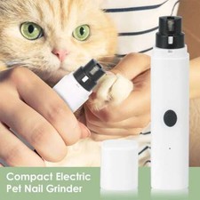 Pet Dog Pet Cat Electric Clipper Nail Grinder Paws Trimmer Tool Grooming Care