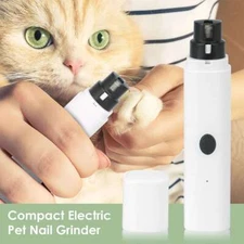 Pet Dog Pet Cat Electric Clipper Nail Grinder Paws Trimmer Tool Grooming Care