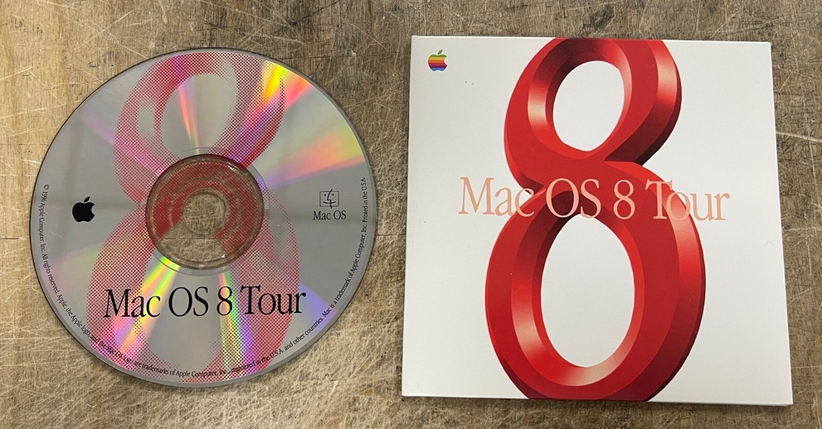 Apple Mac OS8 Tour CD Vintage Promotional Item | eBay
