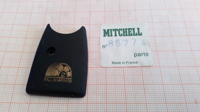 Plaque Cache Ressort N Pour Moulinet Mitchell Orca 80S - Référence 86774, Noire, Neuf