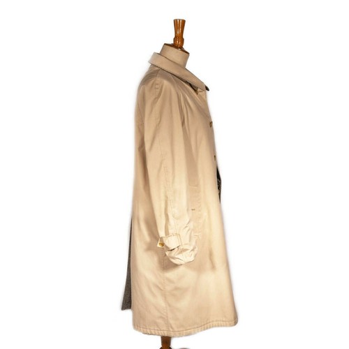 Vintage Reversible Burberry Trench Coat Jacket (48 Reg) 100% Wool - West Engl... - Picture 11 of 12