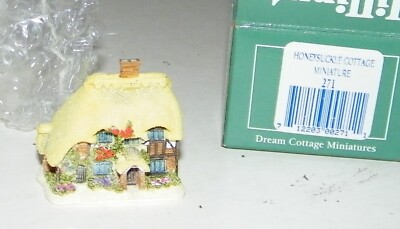 Lilliput Lane Honeysuckle Cottage Dream Cottage Miniature #271 NIB