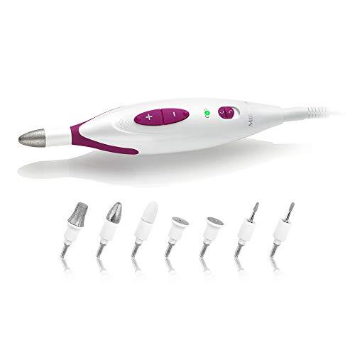 medisana MP 815 set per manicure e pedicure elettrica con 7 accessori per la cur