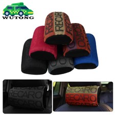 Jdm Recaro Fabric Headrest Pillow Supports Soft Touch Neck Rest Seat Material Jdm Recaro Fabric Headrest Pillow Supports Soft Touch Neck Rest Seat Material
