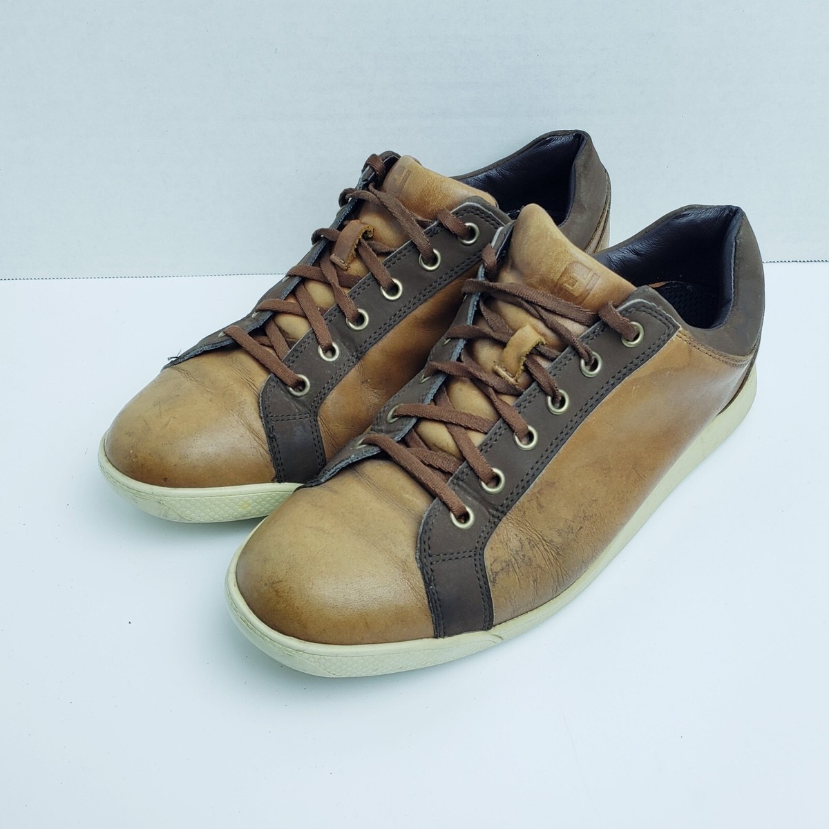 FootJoy Mens Contour Golf Shoes Brown 54212 Lace Up Low Top  display picture 2