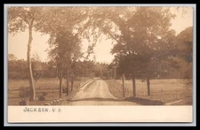 RPPC Jackson - New Hampshire  Dirt Road In Farmland 