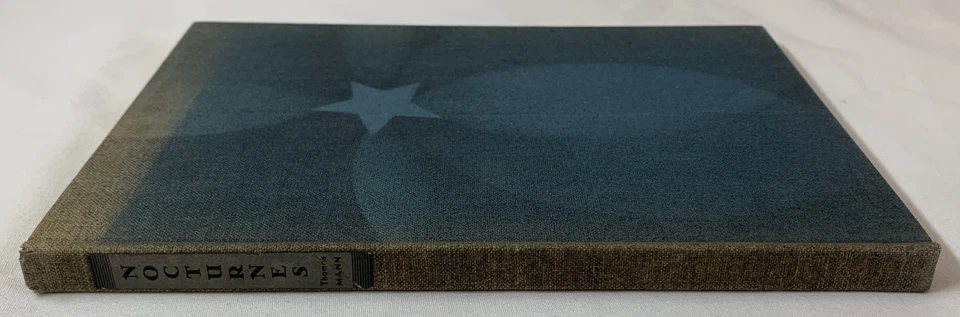 1934 Thomas Mann NOCTURNES ~ hc 1st SIGNED 216/1000 ~ missing slipcase Foto 3 de 4