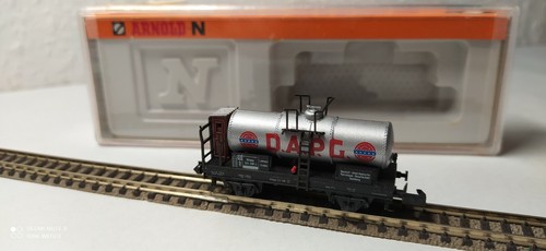 Arnold Rapido N  4527 schwarzer Kesselwagen "DAPG" mit Bremserpl. in OVP  | Condition: Gebraucht