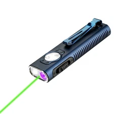 X3 Green Laser & 365nm UV light Flashlight 1050Lumen Rechargeable Magnet Torch 