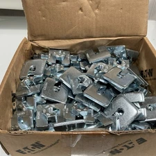 Eaton B-Line SLWN3/8ZN, Zinc Plated Buzznut Threaded Fastener (Box Of 73)