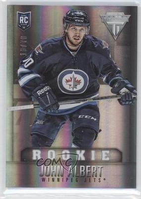 2013 Panini Rookie Anthology Titanium Update Jersey Number 10/70 John Albert 0f8