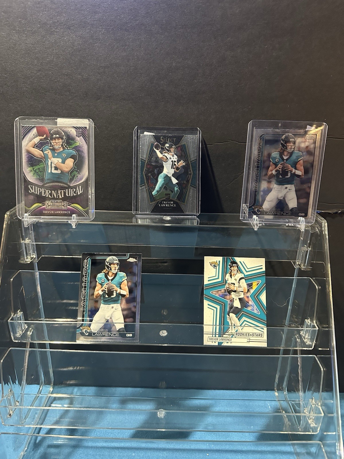 Trevor Lawrence Rookie Card Lot (5)  Jaguars RC Inserts