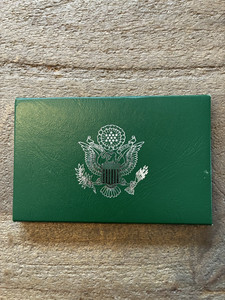 1996 - S United States Proof Set US Mint Original Government Packaging Box & COA